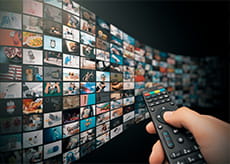 Symbolbild für Video Streaming von Filmen.